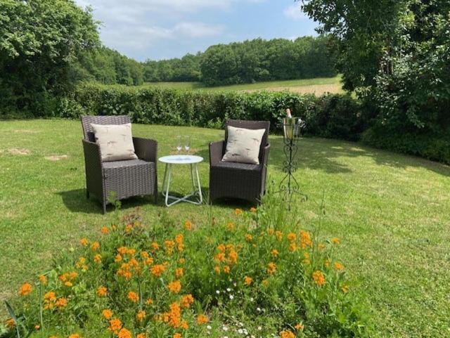 La Ruche Bed & Breakfast Paizay-Naudouin-Embourie Bagian luar foto