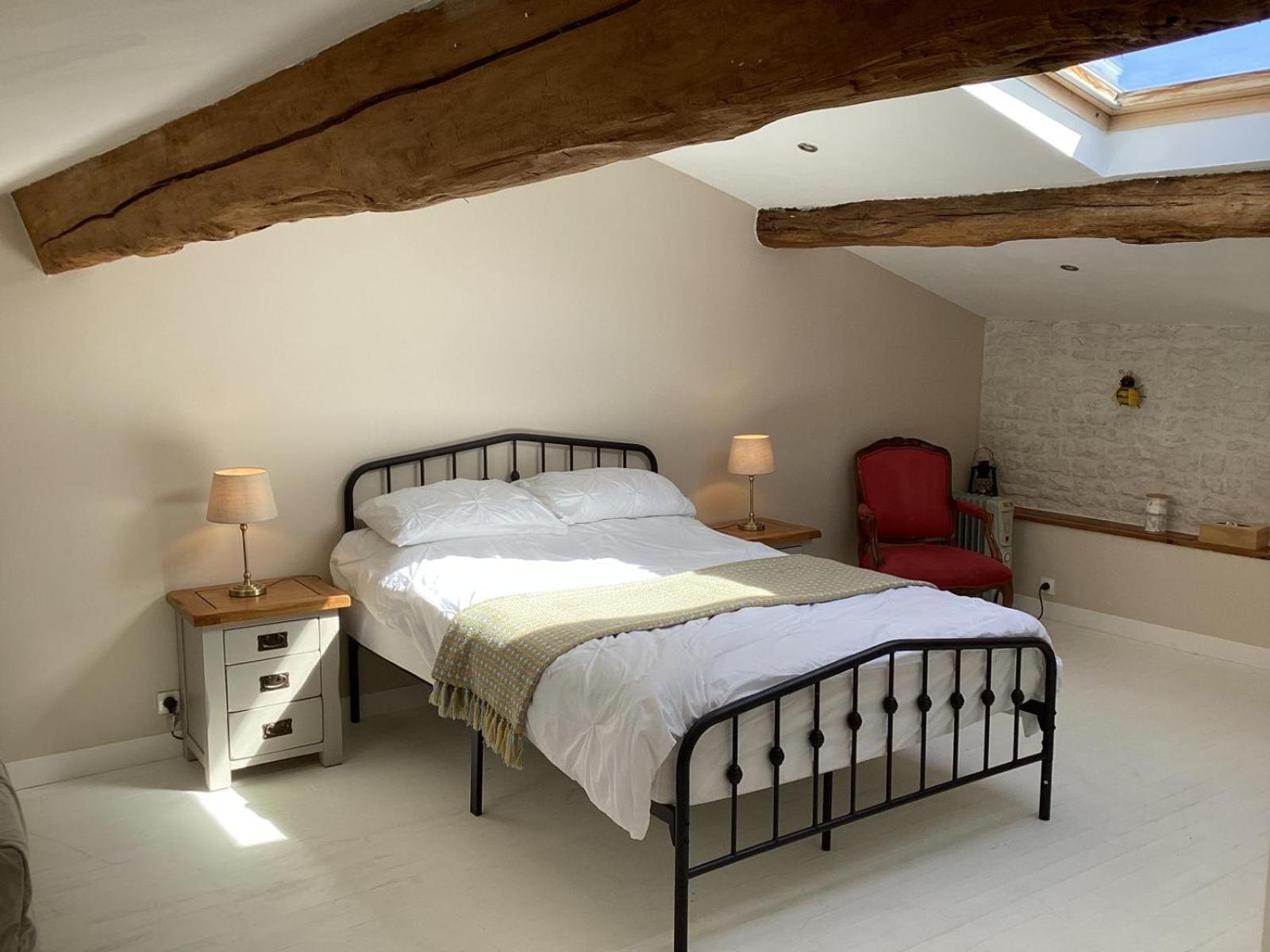 La Ruche Bed & Breakfast Paizay-Naudouin-Embourie Bagian luar foto
